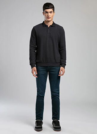 Lee Cooper Normal Bel Slim Straight Mavi Erkek Denim Pantolon 261 LCM 121067 JAGGER GABARONE OD