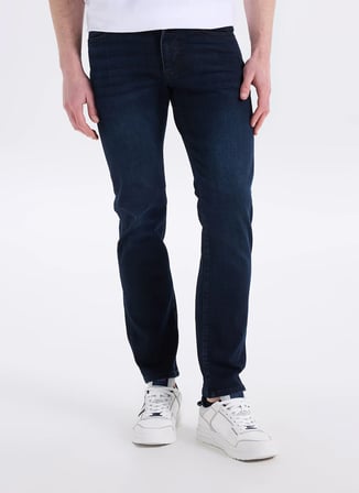 Lee Cooper Normal Bel Straight Mavi Erkek Denim Pantolon 261 LCM 121077 HARRY BOHOL OD
