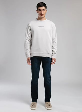 Lee Cooper Lacivert Erkek Slim Straight Denim Pantolon 261 LCM 121083 JAGGER OPHELIA OD