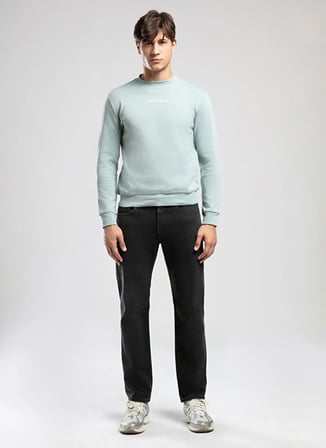 Lee Cooper Siyah Erkek Straight Denim Pantolon 261 LCM 121089 HARRY KENDALL BLACK