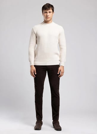 Lee Cooper Chino Pant, 29-30, Koyu Kahve