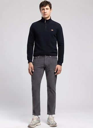 Lee Cooper Chino Pantolon, 29-30, Gri