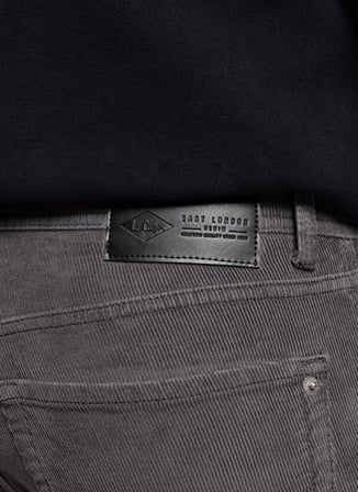 Lee Cooper Chino Pantolon, 29-30, Gri