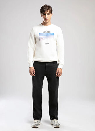 Lee Cooper Normal Bel Straight Siyah Erkek Denim Pantolon 261 LCM 121091 BAGGY KENDALL BLACK