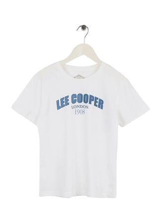 Lee Cooper Ekru Erkek Çocuk Baskılı T-Shirt