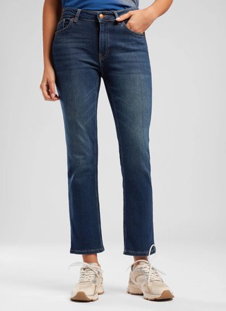 Lee Cooper Koyu Mavi Kadın Denim Pantolon 262 LCF 121004 SUSIE NILOYA FIX