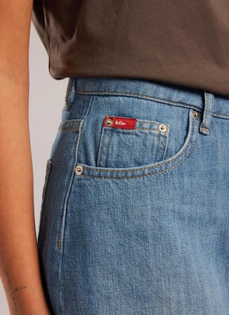 Lee Cooper Mavi Kadın Etek 262 LCF 126006 LILY 2 DENIM