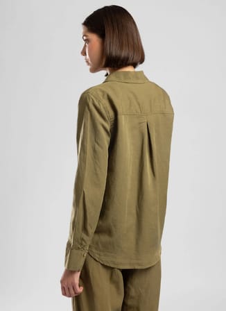 Lee Cooper Yeşil Kadın Gömlek 262 LCF 241001 HADDEN