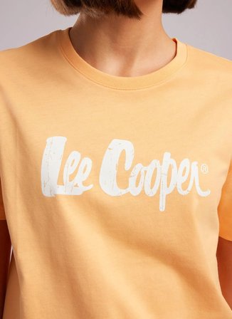 Lee Cooper Somon Kadın Rahat Baskılı T-Shirt 262 LCF 242009 LONDONLOGO SOMON