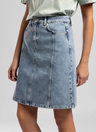 Açık Mavi Kız Çocuk Denim Etek 262 LCG 126002 KAILEY DENIM