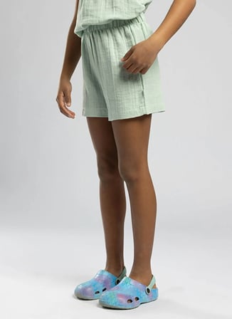 Lee Cooper Mint Kız Çocuk Kareli Şort 262 LCG 221003 LINDY MINT