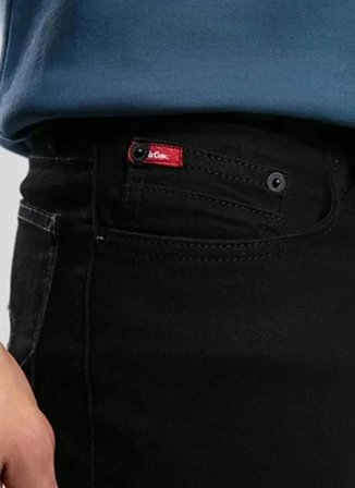Lee Cooper Siyah Erkek Slim Straight Denim Pantolon 262 LCM 121003 JAGGER STAY BLACK