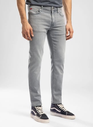 Lee Cooper Taş Erkek Slim Straight Denim Pantolon 262 LCM 121009 JAGGER JUDAS STONE