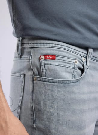 Lee Cooper Taş Erkek Slim Straight Denim Pantolon 262 LCM 121009 JAGGER JUDAS STONE