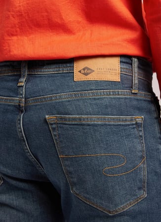 Lee Cooper Lacivert Erkek Slim Straight Denim Pantolon 262 LCM 121015 JAGGER ANGEL BLUE