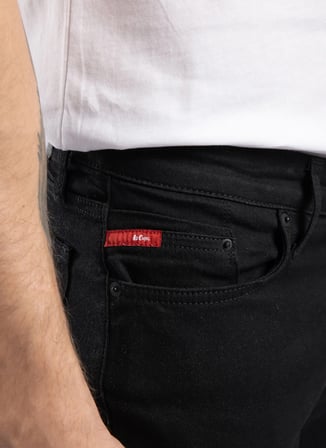 Lee Cooper Siyah Erkek Slim Fit Denim Pantolon 262 LCM 121021 JACK STAY BLACK