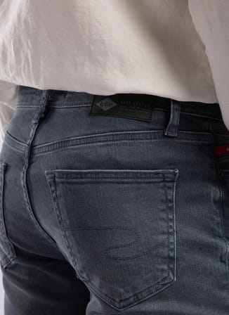 Lee Cooper Gri Erkek Slim Fit Denim Pantolon 262 LCM 121025 JACK SPRANG IRIS MID