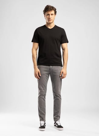 Lee Cooper Gri Erkek Slim Fit Denim Pantolon 262 LCM 121030 JACK FERB GREY TO BR