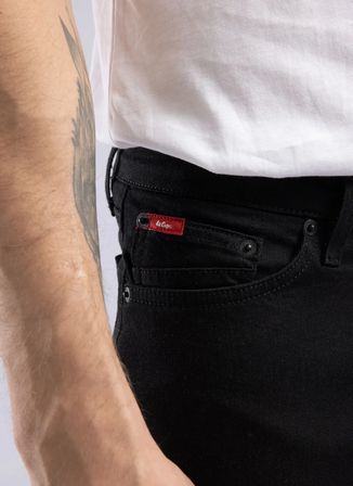 Lee Cooper Siyah Erkek Straight Denim Pantolon 262 LCM 121035 HARRY STAY BLACK