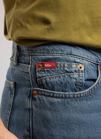 Lee Cooper Mavi Erkek Straight Denim Pantolon 262 LCM 121040 HARRY ARTY MID BLUE
