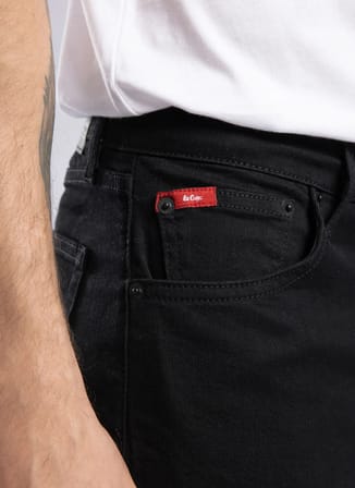Lee Cooper Siyah Erkek Straight Denim Pantolon 262 LCM 121046 RICKY STAY BLACK