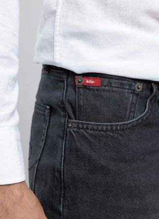 Lee Cooper Yüksek Bel Straight Taş Erkek Denim Pantolon 262 LCM 121049 RICKY RASTABAN VBL