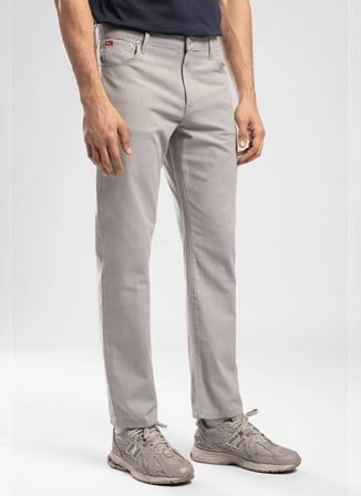 Lee Cooper Gri - Mavi Erkek Straight Chino Pantolon 262 LCM 221002 RICKY ND 1 GRİ MAVİ