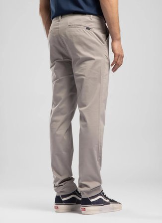 Lee Cooper Gri Erkek Slim Straight Chino Pantolon 262 LCM 221004 NEW CHINO 2 GRİ