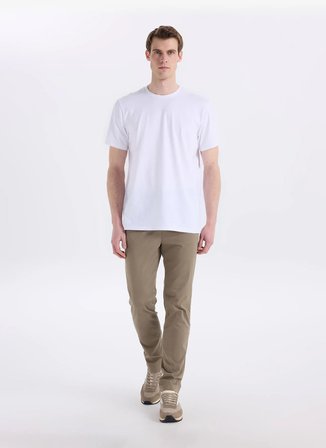 Lee Cooper Normal Bel Slim Straight Haki Erkek Chino Pantolon 262 LCM 221004 NEW CHINO 2 HAKİ