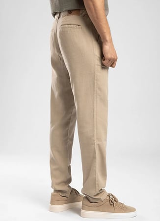 Lee Cooper Bej Erkek Regular Tapered Chino Pantolon 262 LCM 221006 ZARSE 2 BEJ