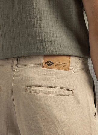 Lee Cooper Bej Erkek Regular Tapered Chino Pantolon 262 LCM 221006 ZARSE 2 BEJ