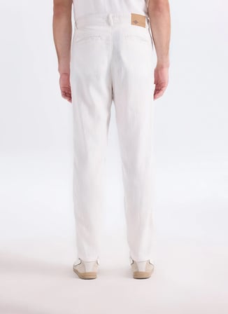 Lee Cooper Ekru Erkek Regular Tapered Chino Pantolon 262 LCM 221006 ZARSE 2 EKRU