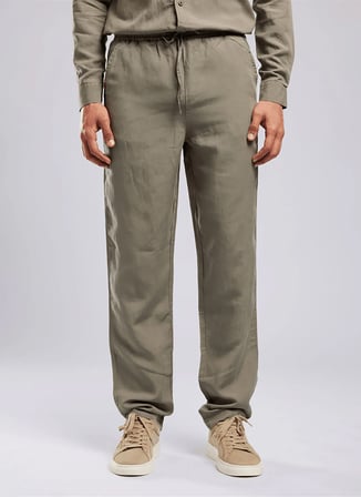 Lee Cooper Haki Erkek Relaxed Chino Pantolon 262 LCM 221009 RELAS A. HAKİ