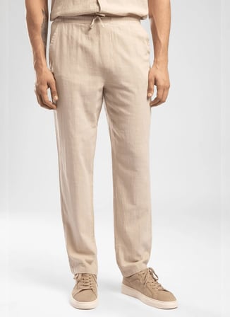 Lee Cooper Bej Erkek Relaxed Chino Pantolon 262 LCM 221010 WARES BEJ