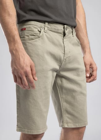 Lee Cooper Haki Erkek Slim Tapered Şort 262 LCM 221012 LONCESO HAKİ