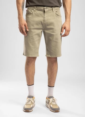 Lee Cooper Haki Erkek Slim Tapered Şort 262 LCM 221012 LONCESO HAKİ