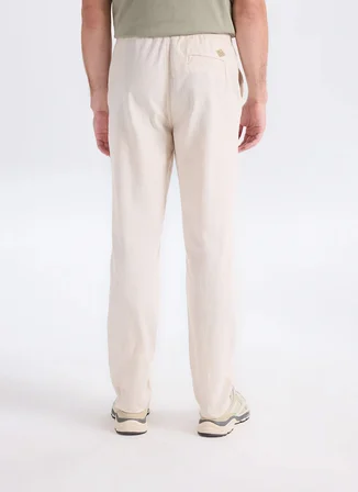 Lee Cooper Bej Erkek Regular Straight Chino Pantolon 262 LCM 221026 NEW EKRU
