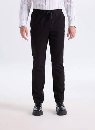 Lee Cooper Siyah Erkek Regular Straight Chino Pantolon 262 LCM 221026 NEW SİYAH