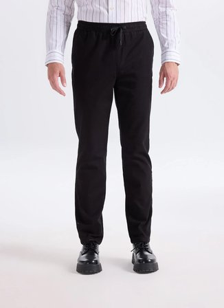 Lee Cooper Siyah Erkek Regular Straight Chino Pantolon 262 LCM 221026 NEW SİYAH