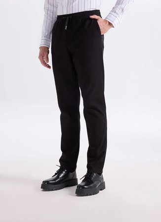 Lee Cooper Siyah Erkek Regular Straight Chino Pantolon 262 LCM 221026 NEW SİYAH