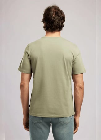 Lee Cooper Haki Erkek Regular Fit T-Shirt 262 LCM 242002 JONAT HAKİ