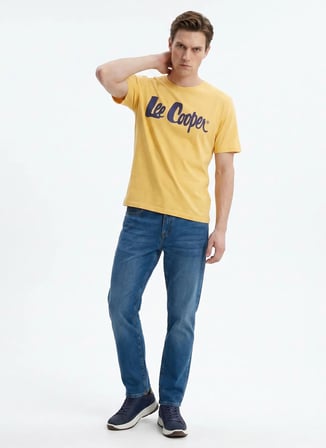 Lee Cooper T-Shirt, L, Safran