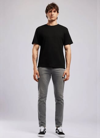 Lee Cooper Siyah Erkek Regular Fit T-Shirt 262 LCM 242013 CONROY SİYAH