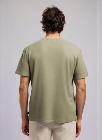 Lee Cooper Haki Erkek Regular Fit T-Shirt 262 LCM 242013 CONROY HAKİ