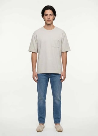 Lee Cooper Ekru Erkek Regular Fit T-Shirt 262 LCM 242022 TODY TAŞ
