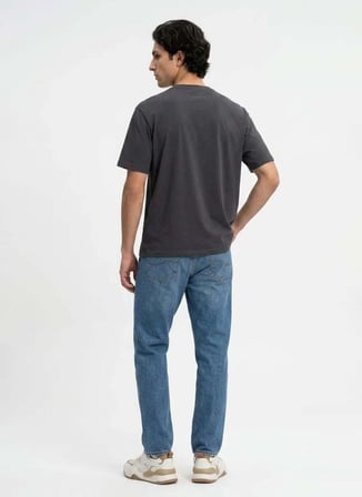 Lee Cooper Antrasit Erkek Regular Fit Logo Baskılı T-Shirt 262 LCM 242022 TODY ANTRASİT
