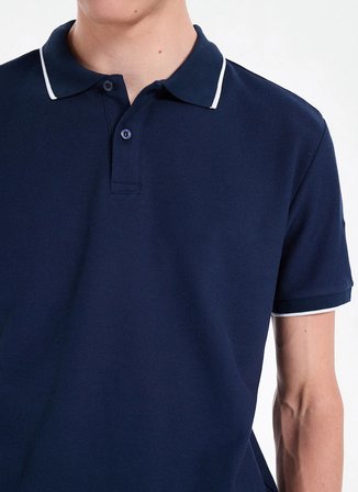 Lee Cooper Lacivert Erkek Regular Fit Polo T-Shirt 262 LCM 242024 BRAT LACİVERT