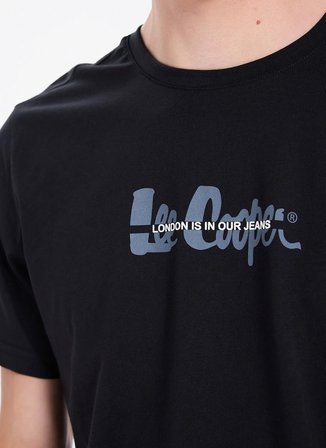 Lee Cooper Siyah Erkek Regular Fit T-Shirt 262 LCM 242032 ORAK SİYAH