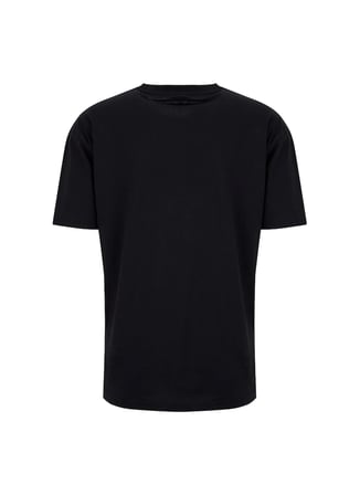 Lee Cooper Siyah Erkek Loose Fit Yazı Baskılı T-Shirt 262 LCM 242048 TOBIAS SİYAH