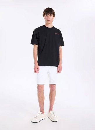 Lee Cooper Siyah Erkek Loose Fit T-Shirt 262 LCM 242049 GIAN SİYAH